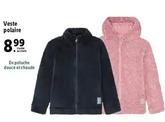 Lidl Veste polaire offre