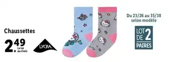 Lidl Chaussettes offre