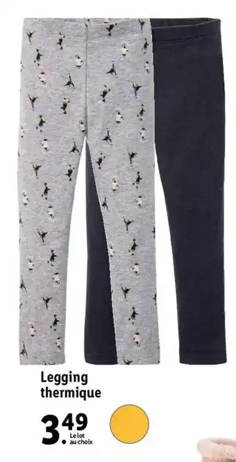 Lidl Legging thermique offre