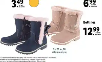 Lidl Bottines offre