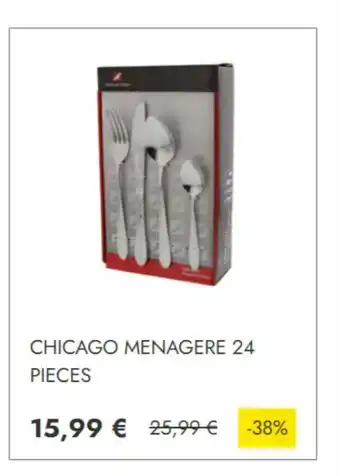 Chicago menagere 24 pieces