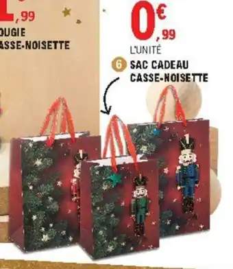 E.Leclerc Sac cadeau casse-noisette offre