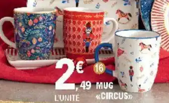 E.Leclerc Mug circus offre