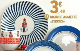 E.Leclerc Grande assiette circus offre