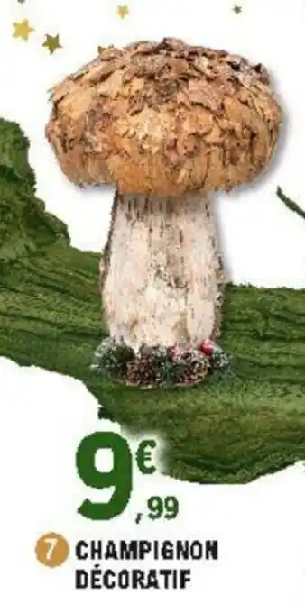 Champignon décoratif