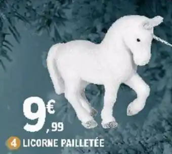 E.Leclerc Licorne pailletée offre