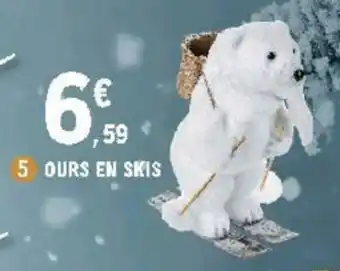 E.Leclerc Ours en skis offre