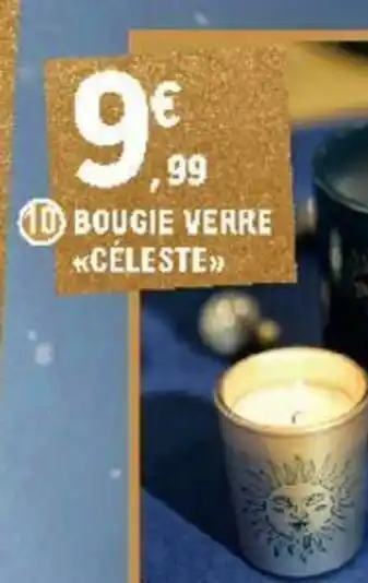 E.Leclerc Bougie verre céleste offre