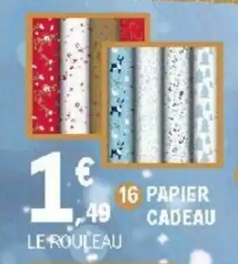 E.Leclerc Papier cadeau offre