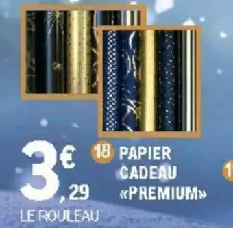 E.Leclerc Papier cadeau premium offre