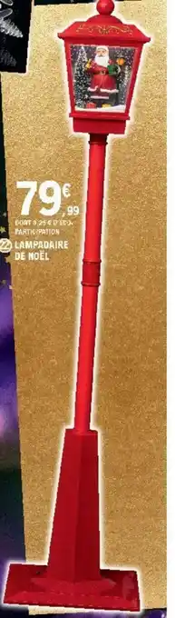 E.Leclerc Lampadaire de Noël offre