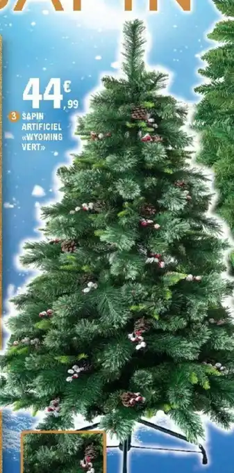 E.Leclerc Sapin Artificiel Wyoming Vert offre