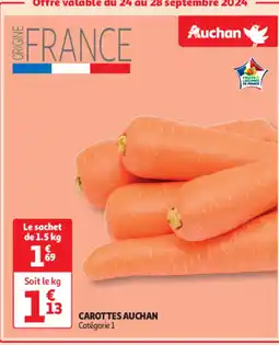 Auchan Carottes auchan offre