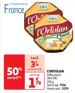 Auchan L'ORTOLAN offre