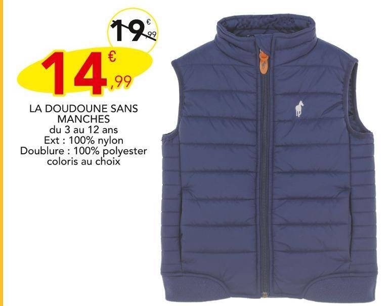 Promo Gentleman Farmer LA DOUDOUNE SANS MANCHES chez Stokomani