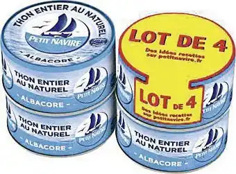 Thon Entier au Naturel Albacore