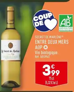 ALDI SECRET DE MARLÈNE ENTRE DEUX MERS AOP offre