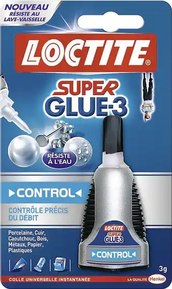 Casino Supermarchés Bon plan sur la colle superglue gel ou liquide de la marque Loctite offre