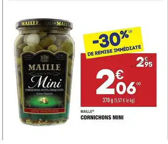 ALDI Cornichons Mini Maille offre