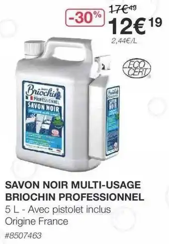 Savon Noir Multi-usage Briochin Professionnel