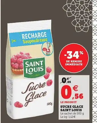 Hyper U Sucre Glace Saint Louis -34% De Remise Immédiate offre