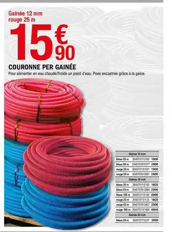 Couronne Per Gainée