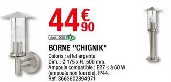 Brico Dépôt Borne offre