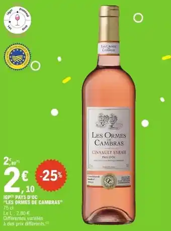 Carrefour Drive Elmex - dentifrice offre