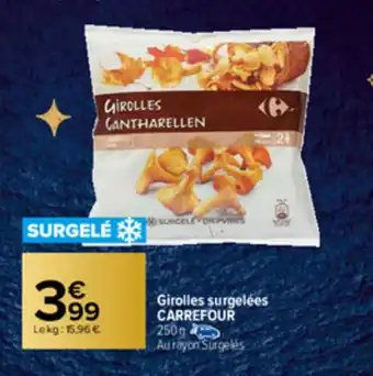 Carrefour Girolles Surgelèes Carrefour offre