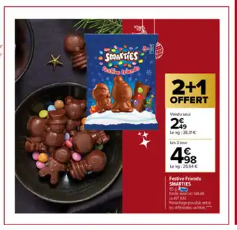 Carrefour Festive Friends Smarties offre
