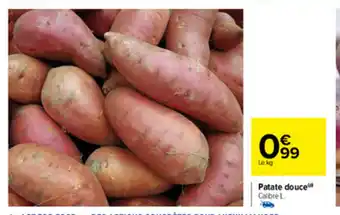 Carrefour Patate Douce offre