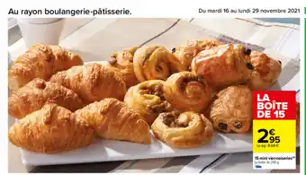 Carrefour 15 Mini Viennoiseries offre