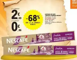 Intermarché Paturages - crème aux oeufs saveur vanille offre