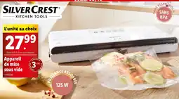 Lidl SILVERCREST Appareil de mise sous vide offre