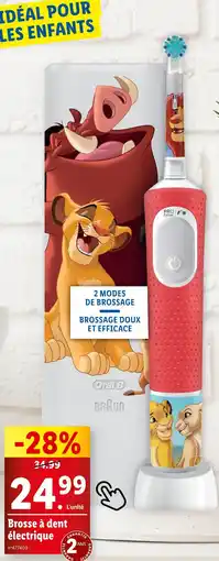 Lidl Oral-B / BRAUN Brosse à dent électrique offre
