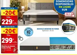Emma Matelas en mousse froide 25 Flip