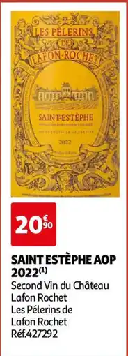 Auchan SAINT ESTÈPHE AOP 2022 offre