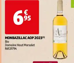 Auchan MONBAZILLAC AOP 2023 offre
