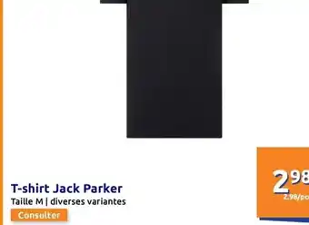 Action T-shirt jack parker offre