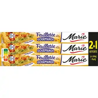 Auchan Pâte Feuilletée Gourmande Marie offre