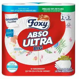 Auchan Essuie Tout Abso Ultra Big Foxy offre