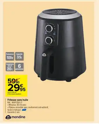 Carrefour Market Friteuse Sans Huile Mandine offre
