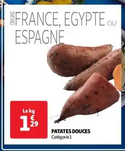 Auchan Patates douces offre