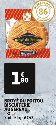 BISCUITERIE AUGEREAU BROYĂ DU POITOU