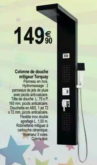 Tridôme Colonne De Douche Mitigeur Torquay offre