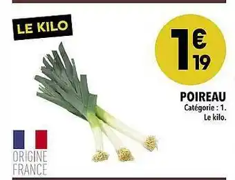 Supeco Poireau offre