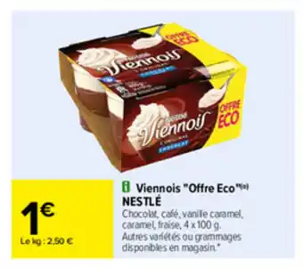 Carrefour Viennois "offre eco" nestlé offre