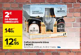 Coffret découverte bières 3 MONTS