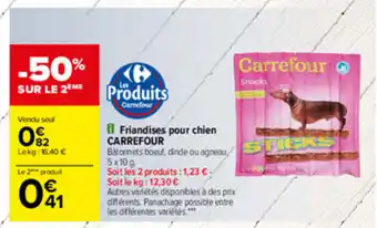 Carrefour Friandises pour chien CARREFOUR offre