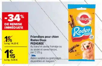 Friandises pour chien rodeo duos PEDIGREE
